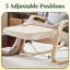Carnelian Solid Wood Rocking Chair-741409328