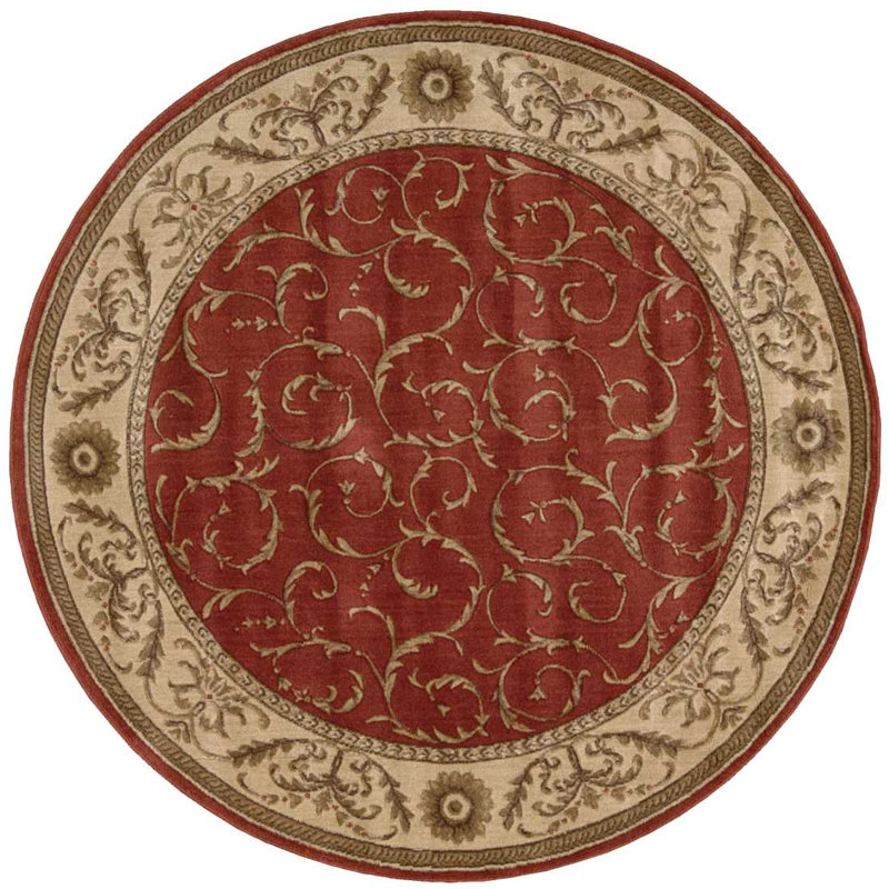 Tapis rouge Annalese, Rond 5 pi 6 po
