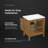 Albertha 30 In. Single Sink Freestanding Warm Walnut Bathroom Vanity With White Quartz Top-119342253-126708840