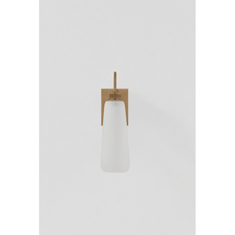 Troy Lighting Gulliver 4.75 inch wide 1 Light Wall Sconce in Patina Brass