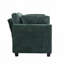 Canapé 3 places en tissu chenille profond-601297864