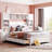 Solid Wood Bookcase Bed-1588046561
