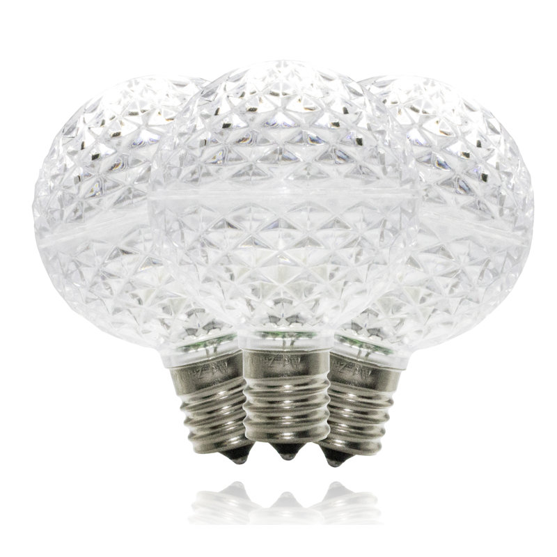 1.7 Watt, G50 Incandescent, Dimmable Light Bulb, (7000) E17/Intermediate