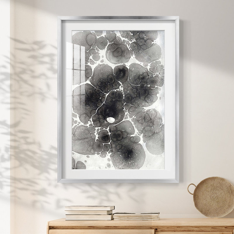 Marbling XIV -Framed Print