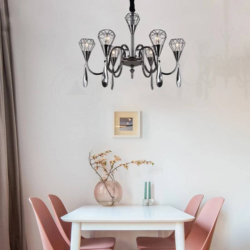 6 - Light Candle Style Chandelier
