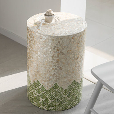 Modern Shell  End Table
