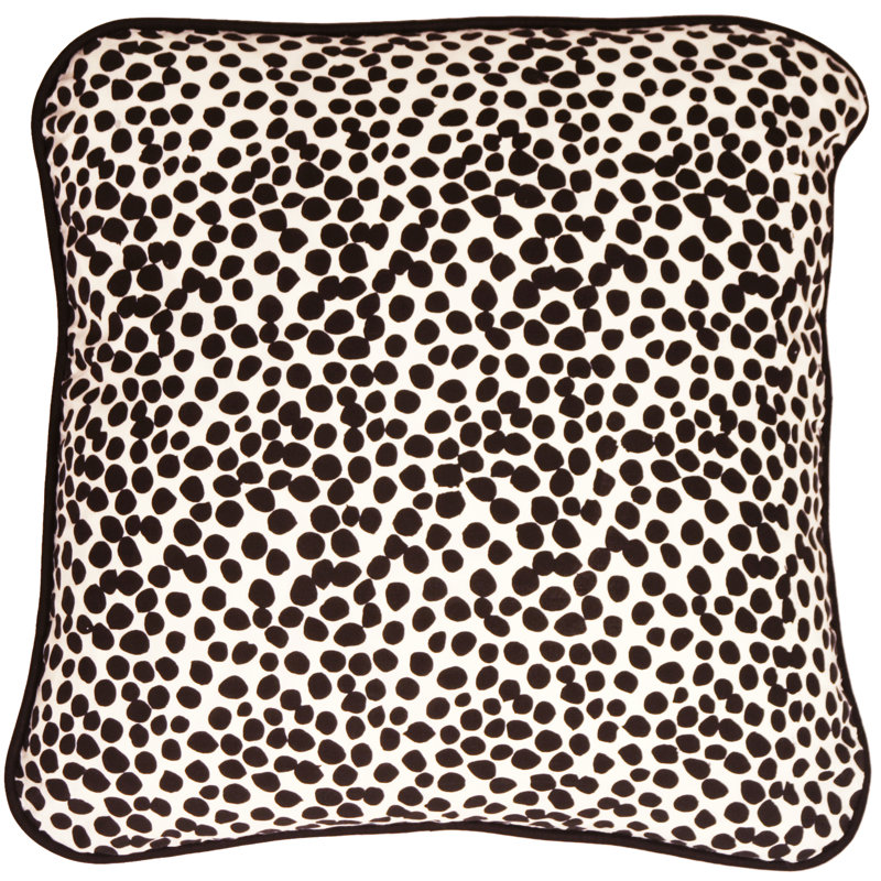 Housse de coussin en coton à imprimé chevreuil Astral, 17 po x 17 po
