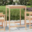 Schupple Square Pine Solid Wood Outdoor Dining Table 82.5 cm D-1211861132-1211861134