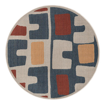Dreson Abstract Indoor / Outdoor Rug