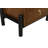Lillemor Solid Wood Nightstand Walnut Black