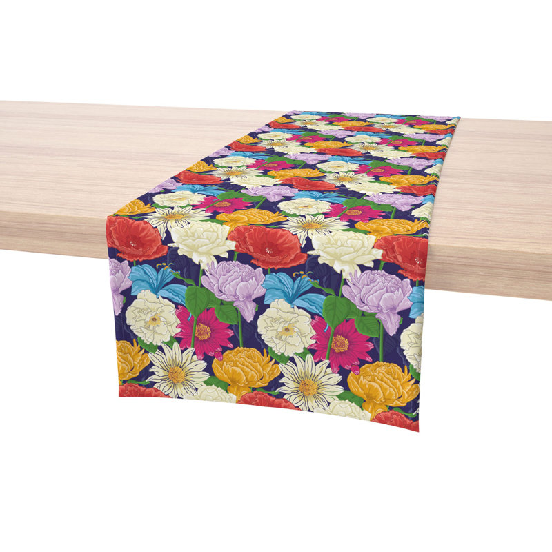 Maxton Bouquet Table Runner, 108" L x 14" W