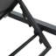 Chaise longue inclinable avec coussin Altje