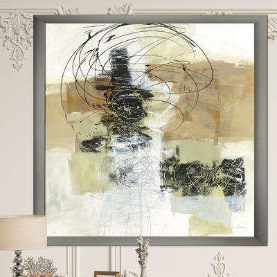 « glam crème rêve i »-cadre photo sur toile