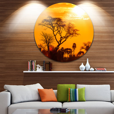 " Orange Glow Of African Sunset "