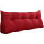 Lit à dossier assis en velours côtelé confortable, tête de lit, coussin de lecture, dossier triangulaire, compression-99222254-99222249