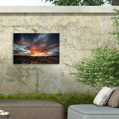«Marco Germinario Sunset in Arizona On Canvas» par Marco Germinario, reproduction