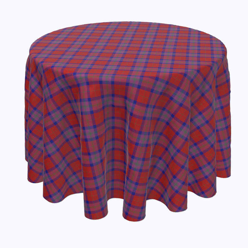 Tilly-Mae Autumn Tartan Tablecloth, 90" x 90"