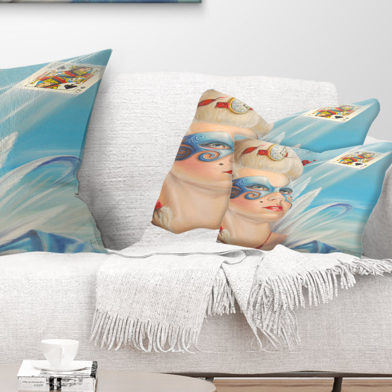 Coussin Venetian Romance - Portrait