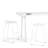 Upbeat Counter Stool with Metal Frame-17245162