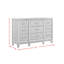 Commode double 9 tiroirs Sizemore