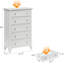 80cm W 5 - Drawer Chest of Drawers-1415560923