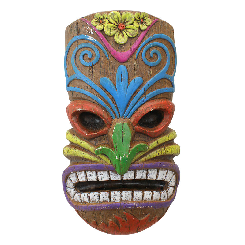Hoaloha, décoration murale Tiki des dieux de l'île hawaïenne