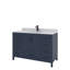 Ensemble de meuble-lavabo simple 48 po avec plateau en quartz blanc Rooh-101808786-101808788