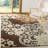 Modern Art Hand Tufted Performance Floral Rug-19389241