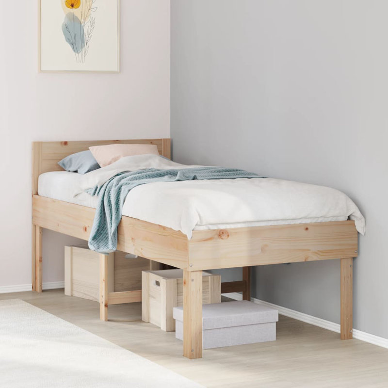 Bed, Brown, 80 x 200cm