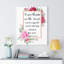 Give Thanks Psalm 136:1 - Wrapped Canvas Print-925013481