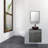 Bitha 24'' Single Bathroom Vanity with Manufactured Wood Top with Mirror-609273666-609273665-609273667
