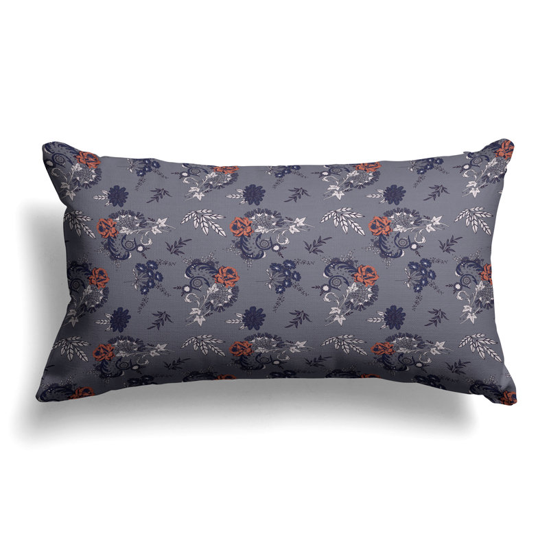 Coussin Rose Dreams, Bleu/gris