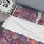 Cachemire floral multicolore - ensemble de housse de couette abstrait - microfibre de polyester-117916904