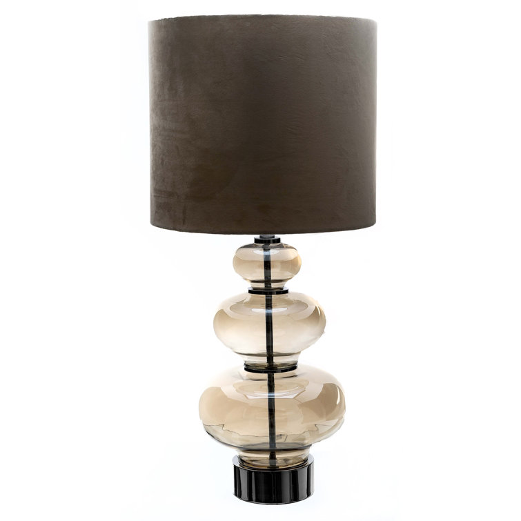 83Cm Brown Bedside Table Lamp