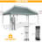 10'x20' Pop Up Canopy Tent,Outdoor Canopy with Wheeled Bag,for Parties,Wedding,Backyard,Camping-104949872