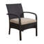 Ensemble de table d'extérieur 4 pièces Orry, 1 causeuse, 2 chaises d'appoint-102248018-102248017