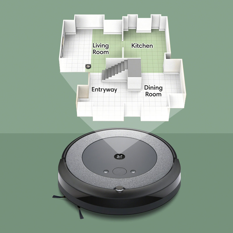 iRobot Roomba Combo i5+ Black Cordless Robot Vacuum and Mop
