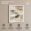 Tableau décoratif bohème Desert Gale I Shadowbox par Art Remedy, cadre blanc, 44 x 55-463956101-463956102