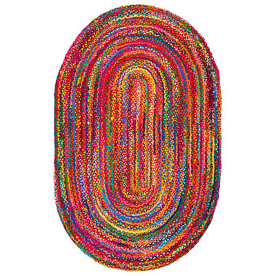Cotton Hand Woven Area Rug