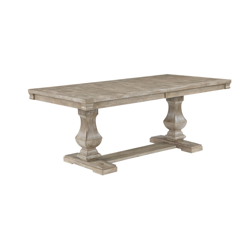 Table de salle à manger Vanbuskirk Yamashita, Gris, H 30,5 po x l 76,5 po x P 40 po
