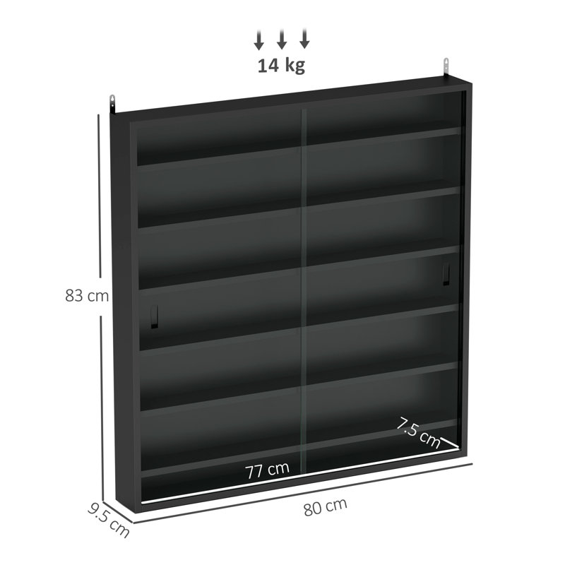 Display Cabinet, Black