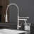 Single Hole Pull Down Kitchen Faucet With Pot Filler Single Handle Kitchen Sink Faucets Spring Stainless Steel Kitchen Basin Taps-102341974