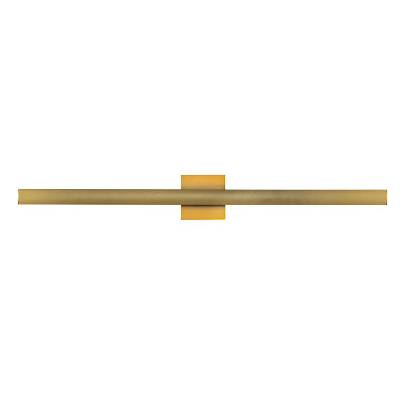 Vera 1 - Light LED Bath Bar, Brushed Gold