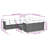  Garden Sofa Set Gray