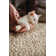 Jacinta Solid Colour Wool Hand Woven Shag Area Rug