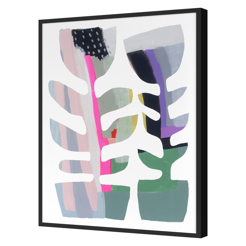 Rainbow Flowers 2 Print by Straus, Katie, 27" H x 20" W