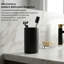 Rangement de comptoir ROUS Hardware - Support de meuble-lavabo en aluminium massif, gris anthracite (noir)-94243941