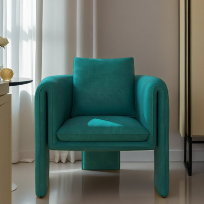 Fauteuil de loisir simple et confortable.