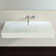 Badeloft Classic 19.6'' Stone Resin Rectangular Bathroom Sink