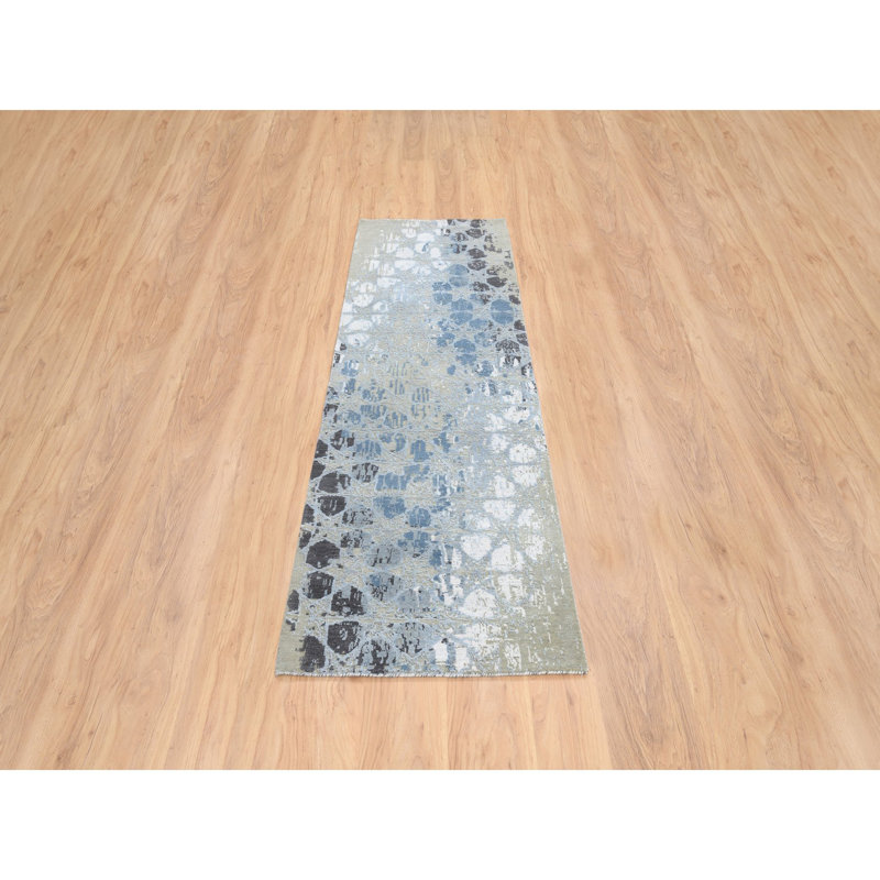 Stiliana One-of-a-Kind 2'6" X 8' New Age Runner Area Rug in